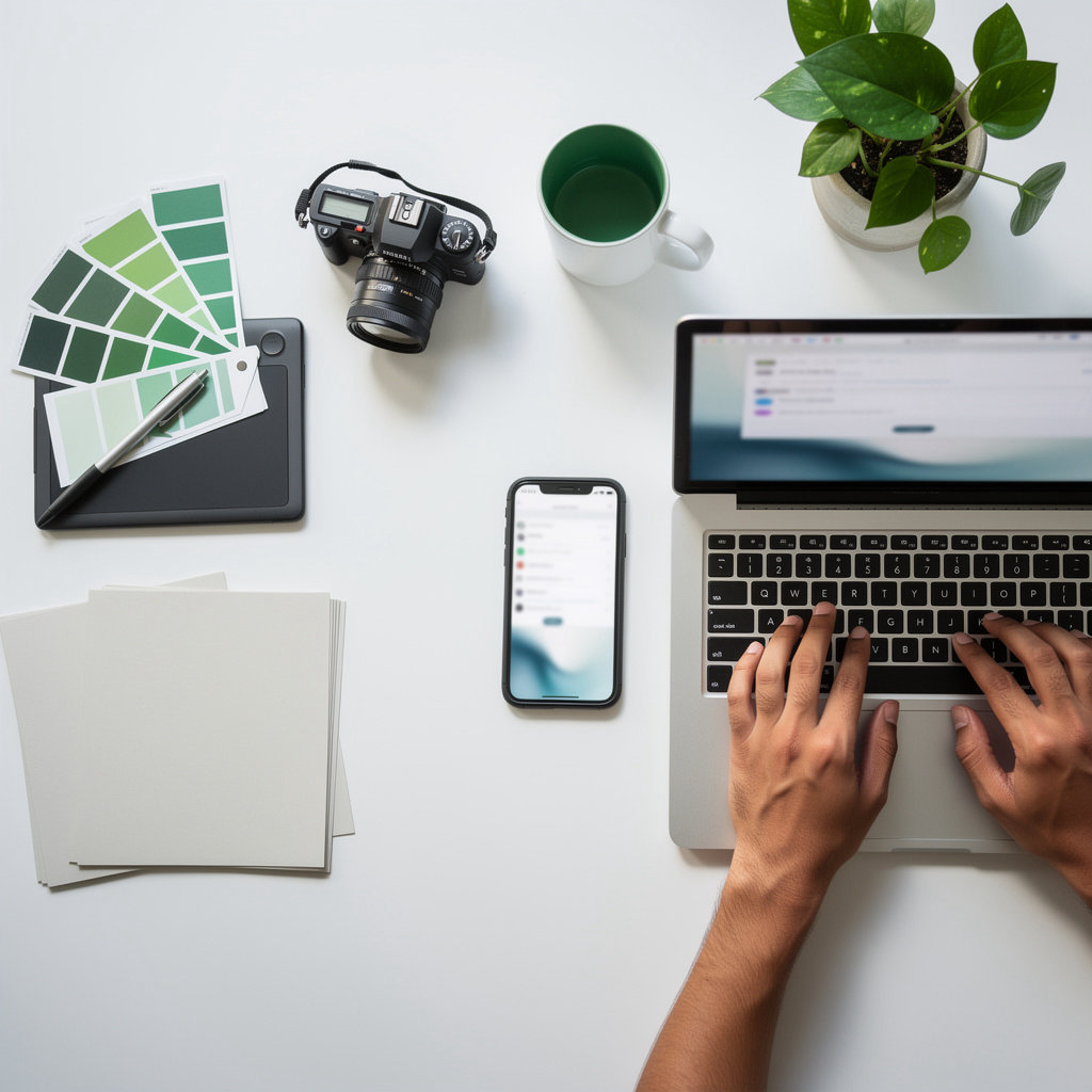 Sachiraw Business team collaborating on creative projects and consulting with clients