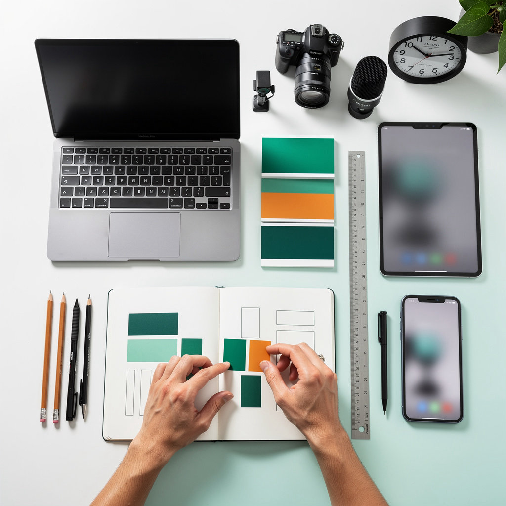 Sachiraw Business team collaborating on creative projects - one-stop creative agency services